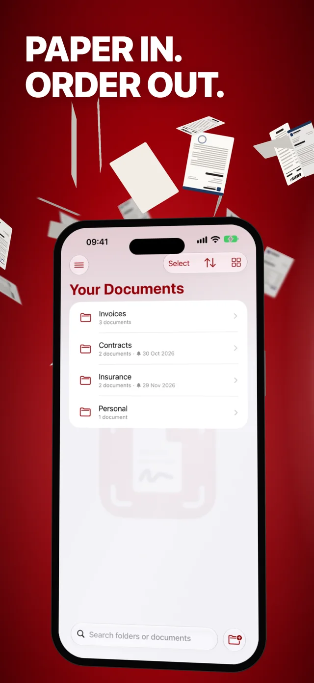 Paper in, order out: the library